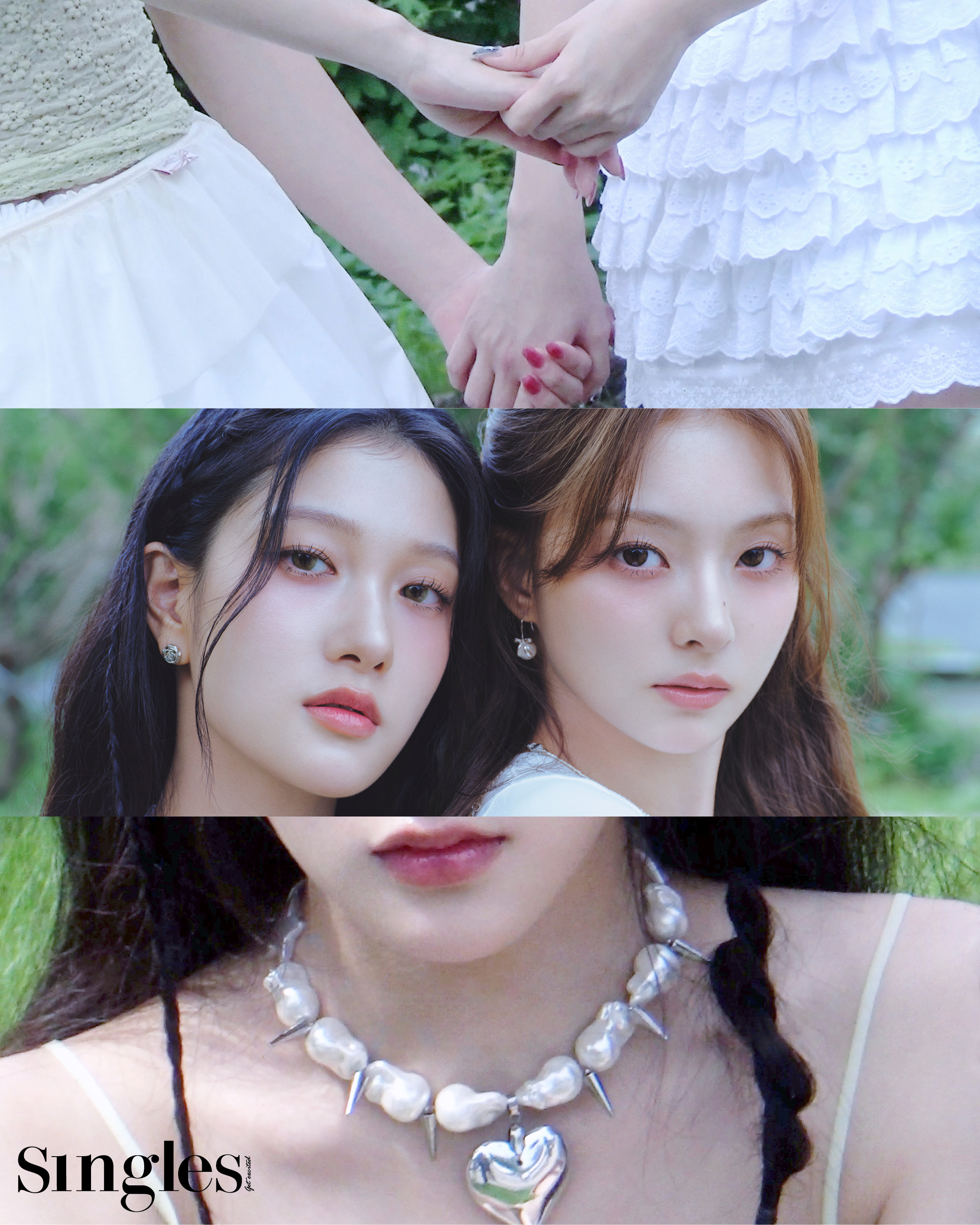 프로미스나인의 싱글즈 화보이미지,